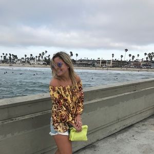 Off shoulder top